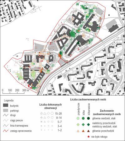 Mapa z artykułu przedstawiająca wyniki badania